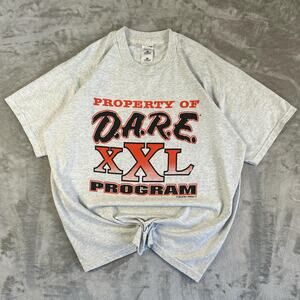 Vintage D.A.R.E. Program Property Of D.A.R.E. XXL T Shirt Mens XL